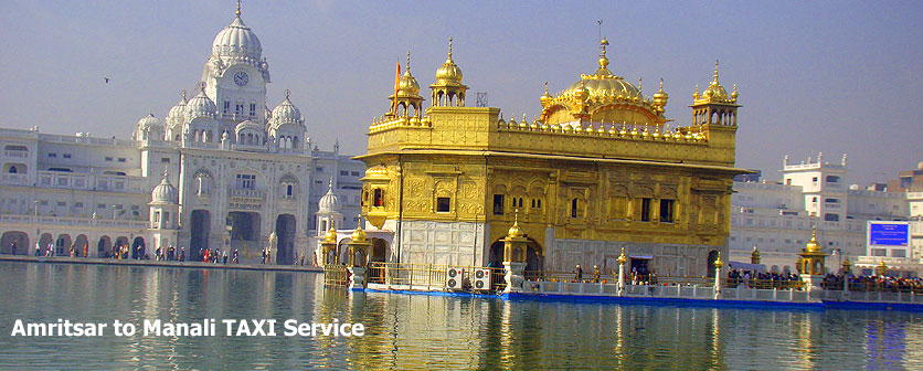 Manali To Amritsar Taxi Service
