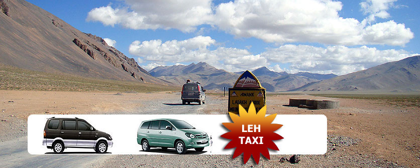 Manali To leh Taxi Service