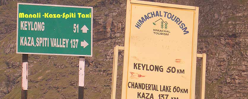 Manali To Kaza Taxi Service